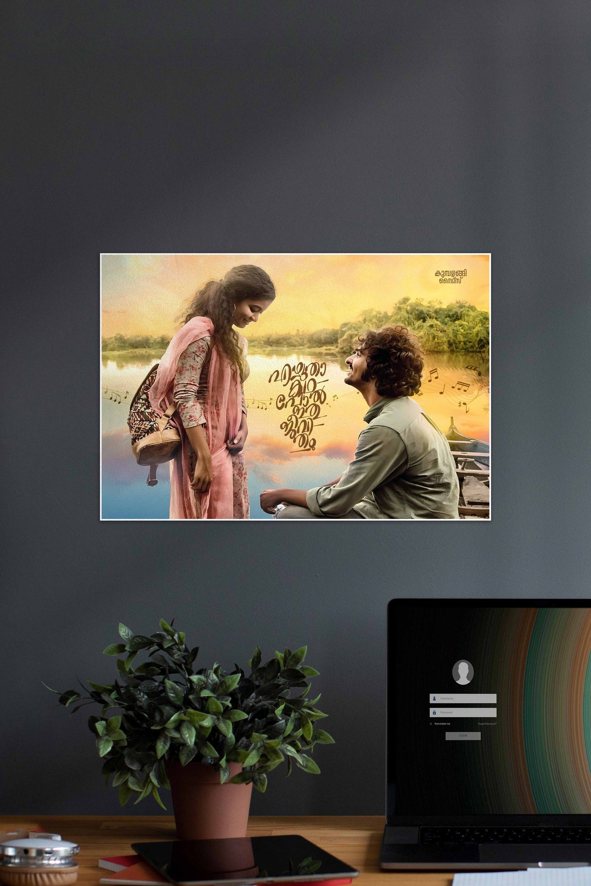 Ezhutha Katha | Kumbalangi Nights | Mollywood | Movie Posters - A4