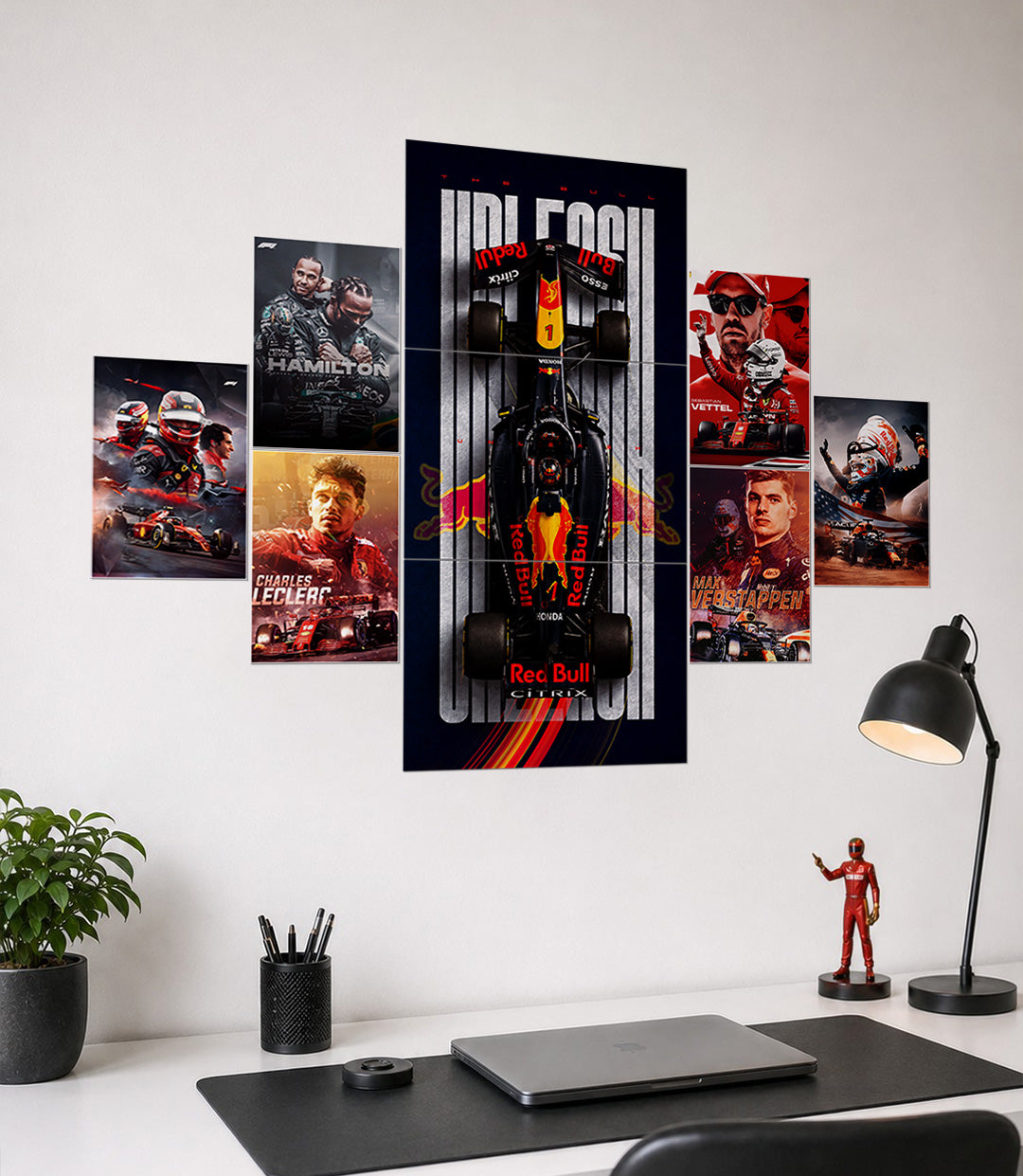 F1 Legends Wall Set | F1 Combo 9 Mix Pack