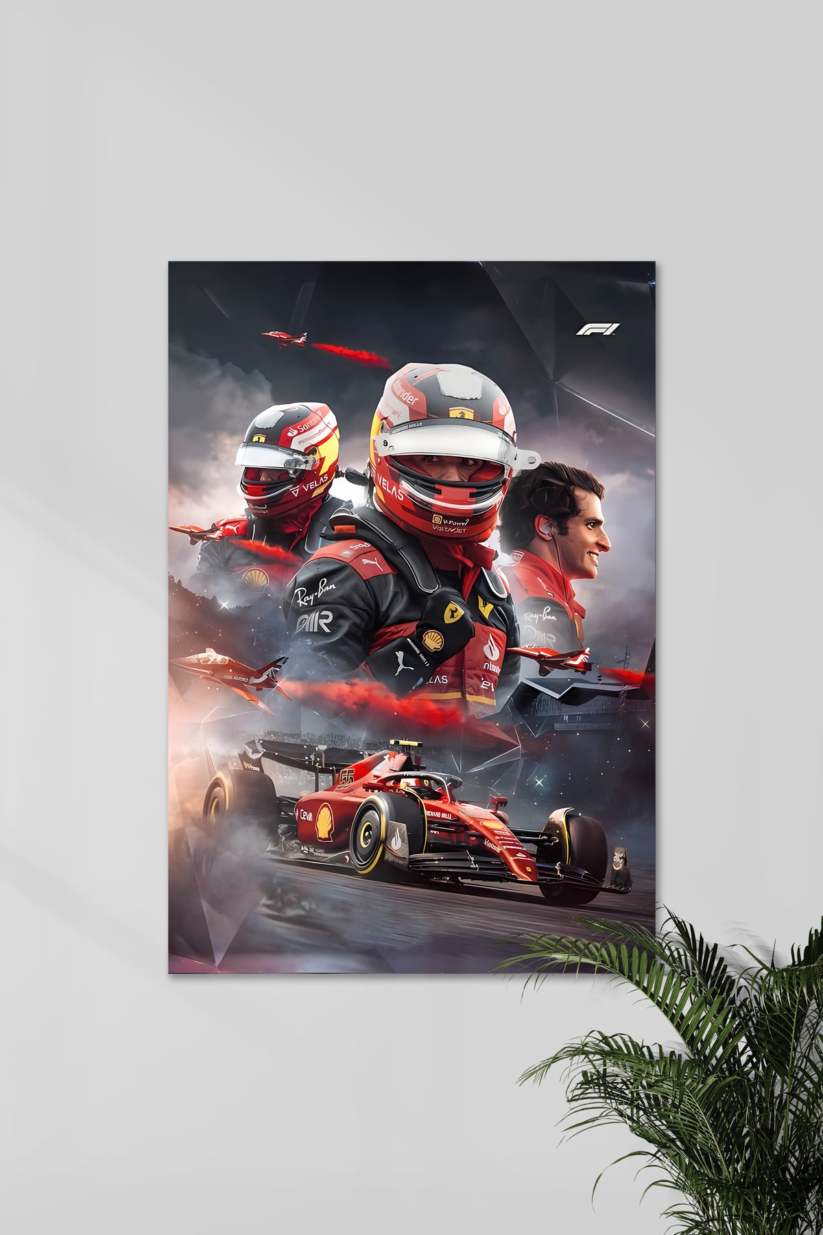 Carlos Sainz | Formula One CS55 | F1 POSTERS - A4