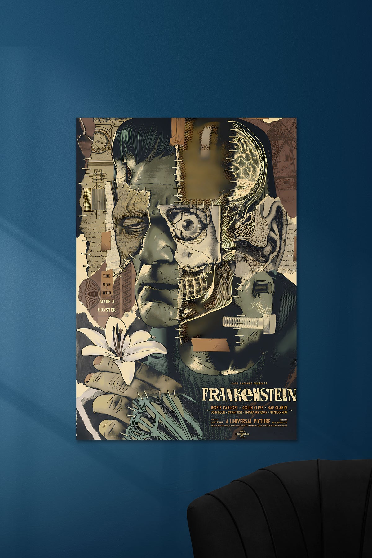 FRANKENSTEAN | Movie Poster - A4