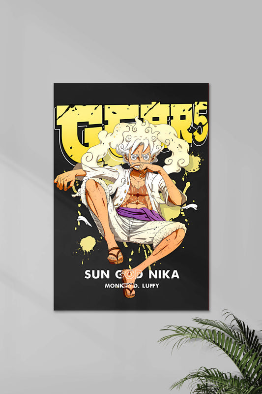 ONE PIECE MONKEY D LUFFY ANIME GEAR 5 | Poster