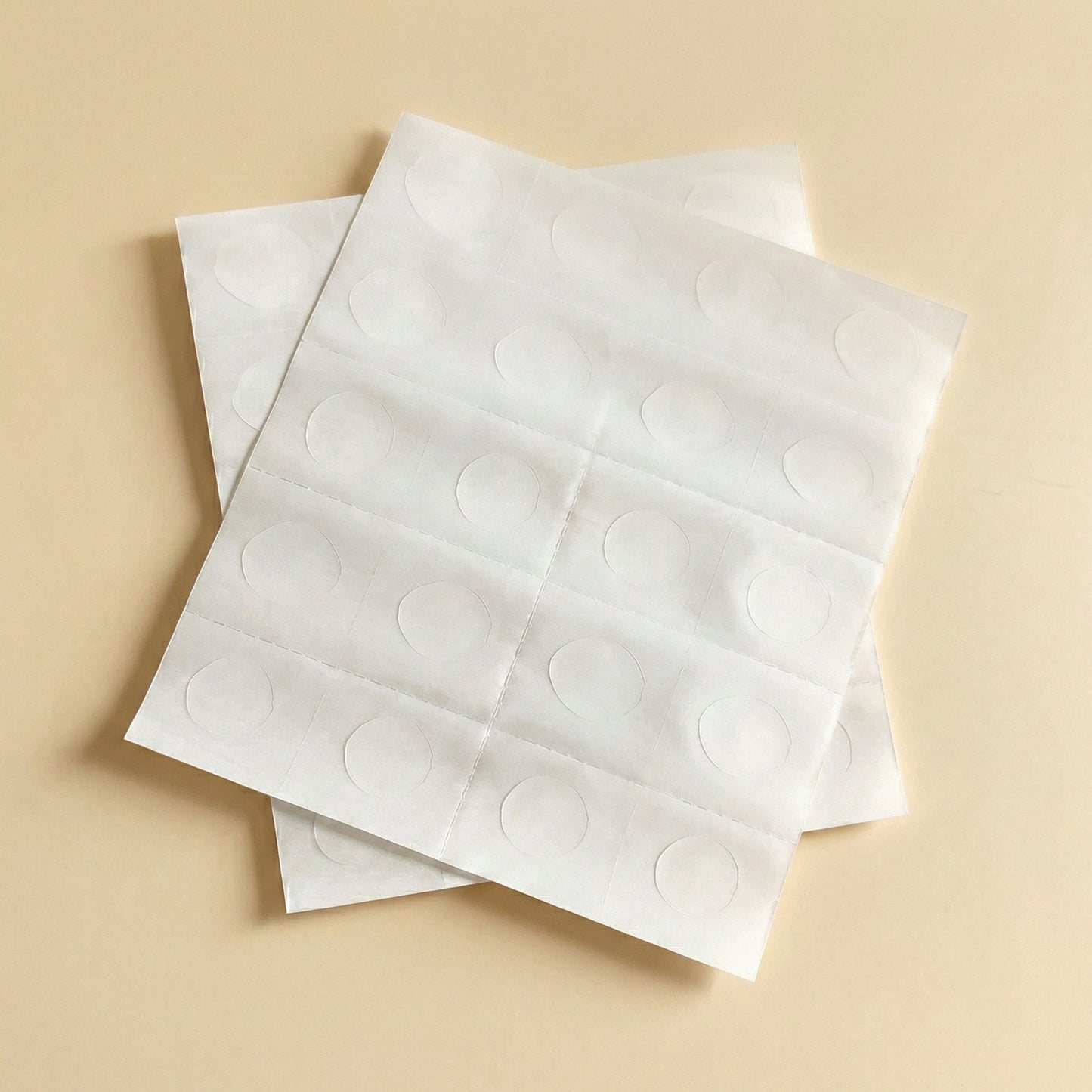 Glue Dots 100 Clear Adhesive Dots | Double Sided Poster Mounting Stickers