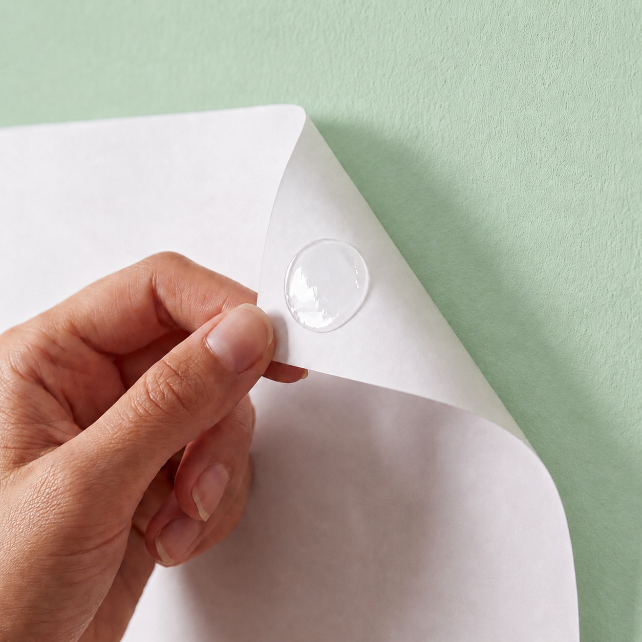 Glue Dots 200 Clear Adhesive Dots | Double Sided Mounting