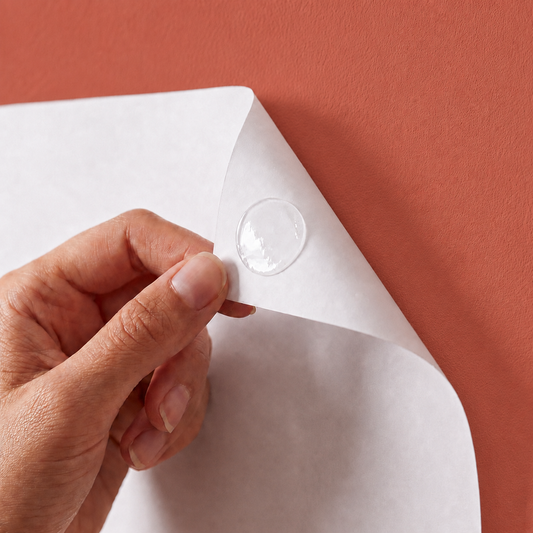 Glue Dots 500 Clear Adhesive Dots | Double Sided Mounting