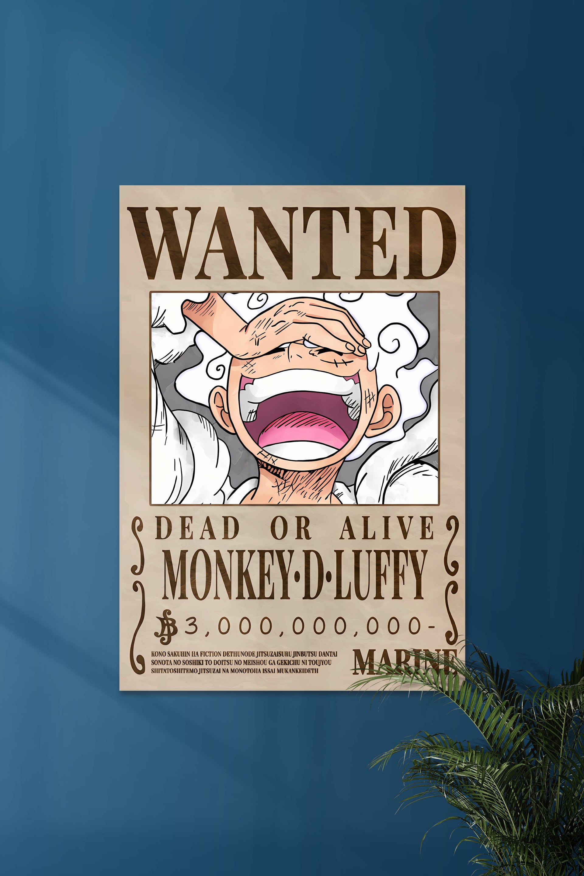 One Piece Wanted Poster - Monkey D. Luffy