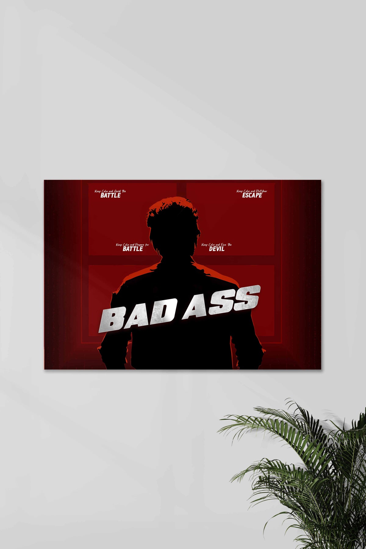 BADASS x BATTLE  | LEO#01 | Kollywood Posters - A4