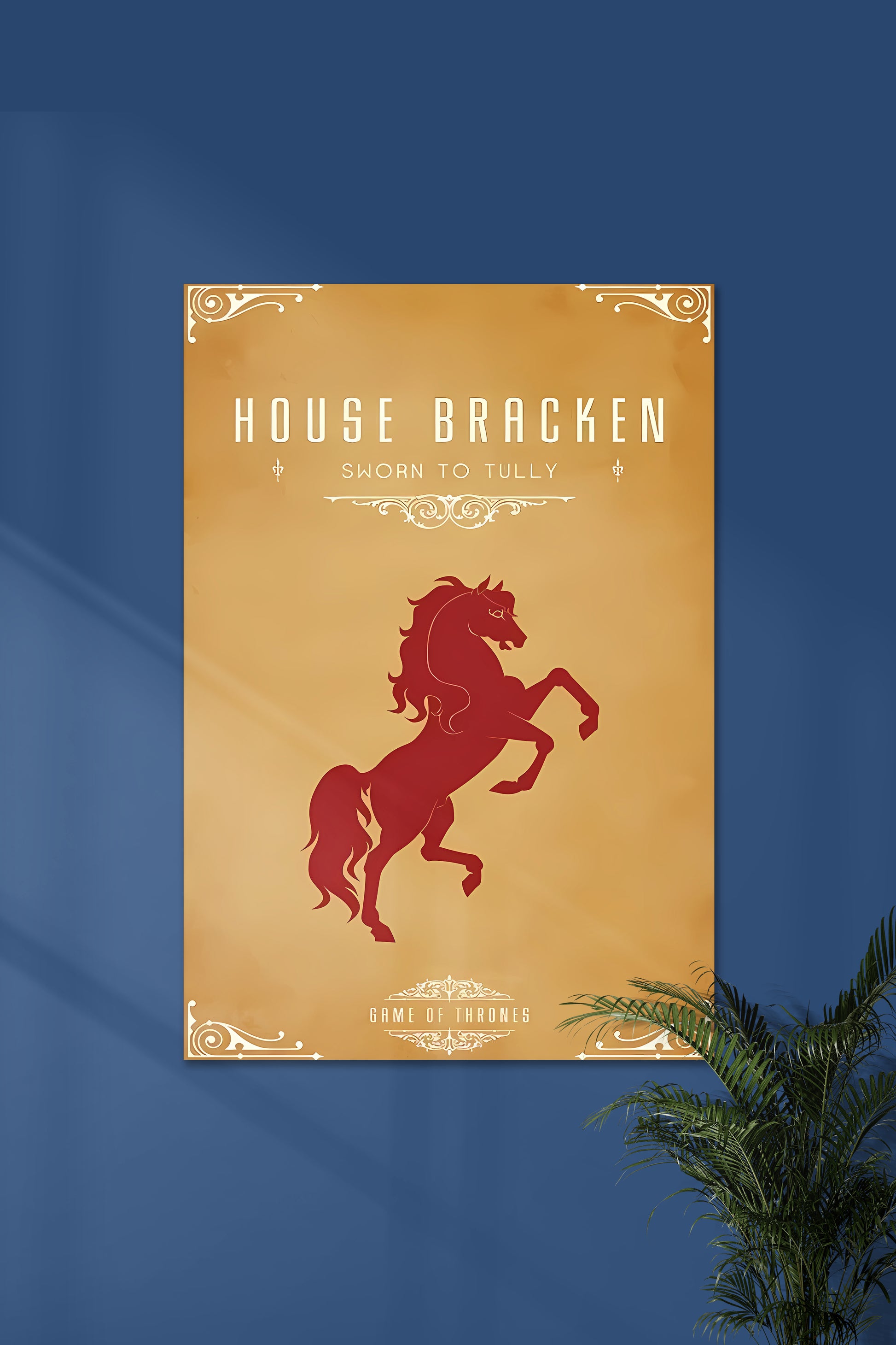 House Bracken x Game of Thrones GOT02 Series Poster Posterized