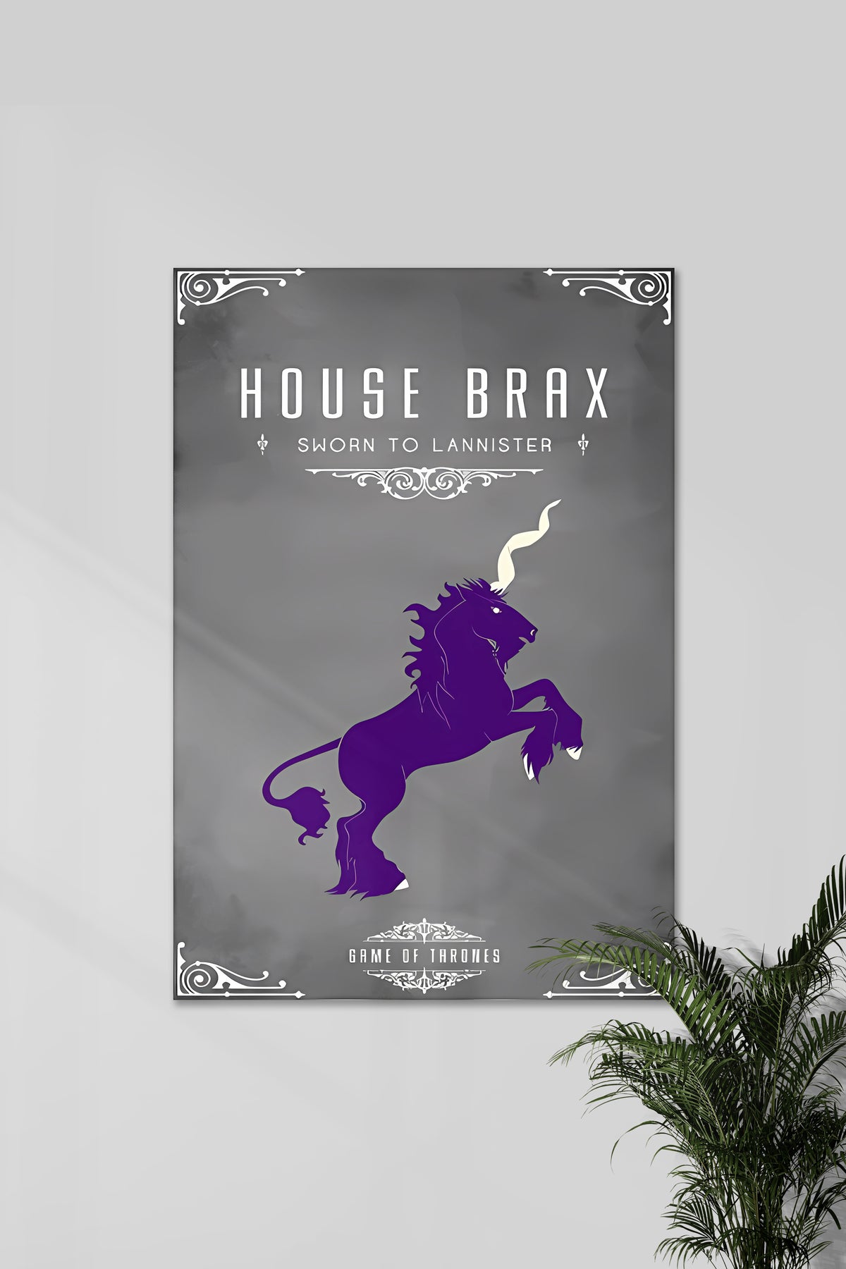 House Brax x Game of Thrones | GOT#02 | Series Poster - A4