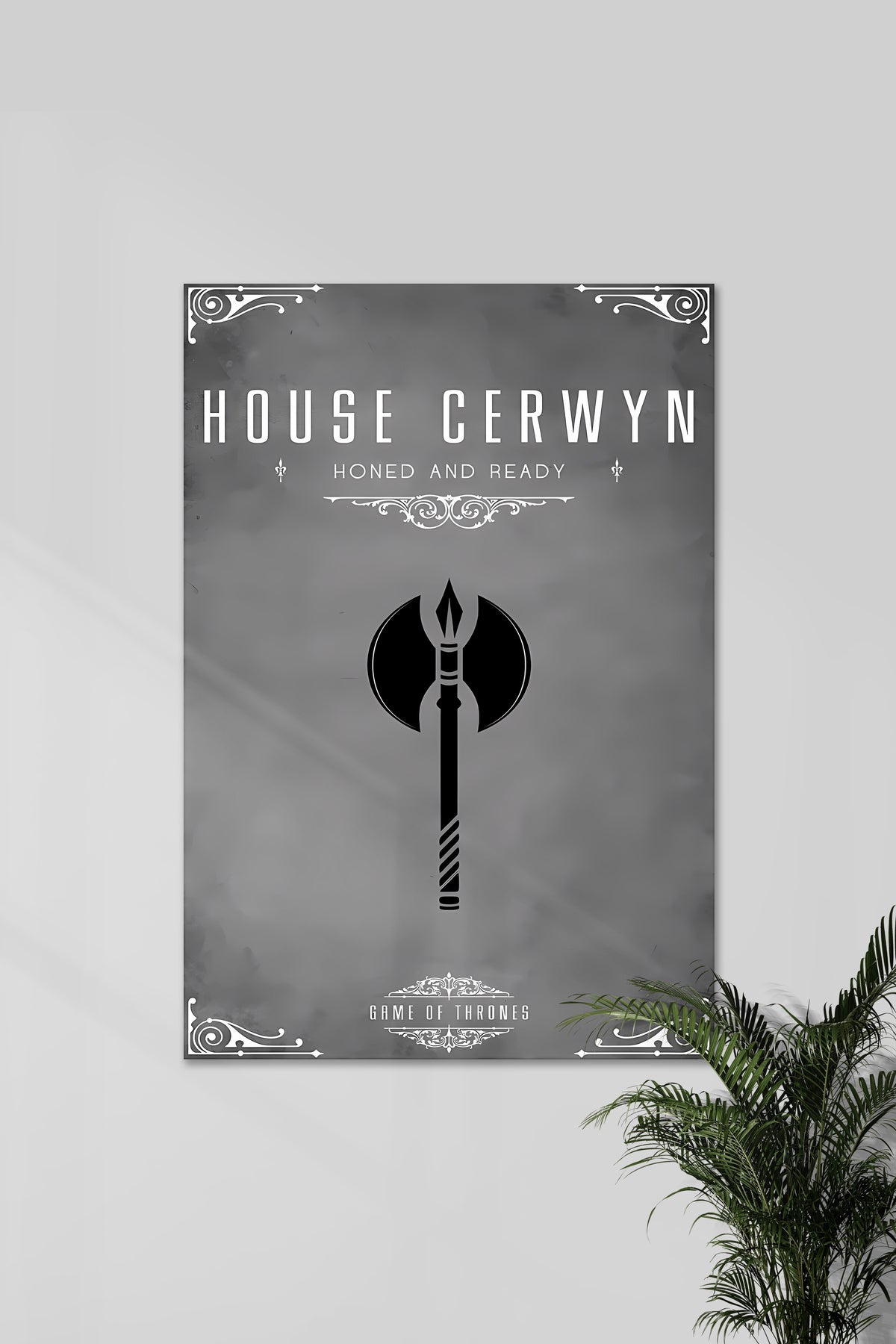 House Cerwyn x Game of Thrones | GOT#02 | Series Poster - A4