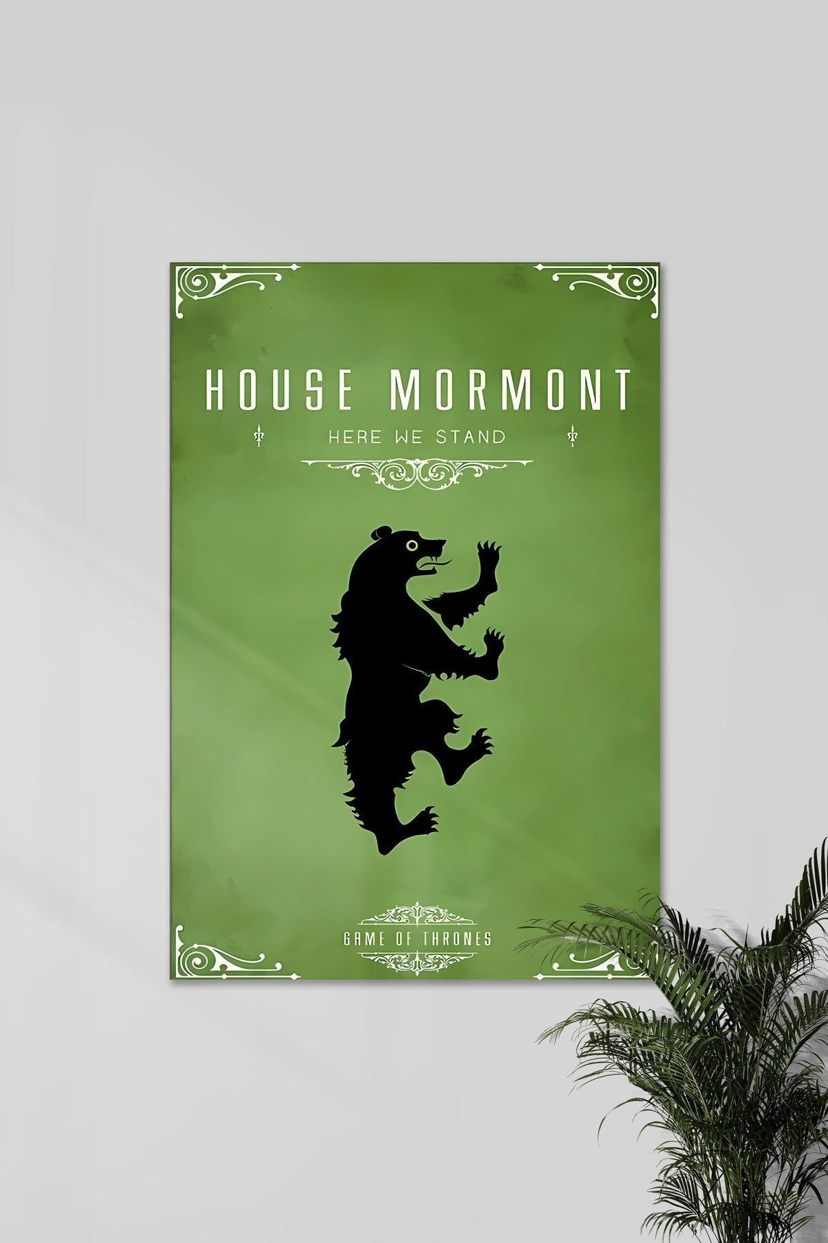 House Mormont x Game of Thrones | GOT#02 | Series Poster - A4