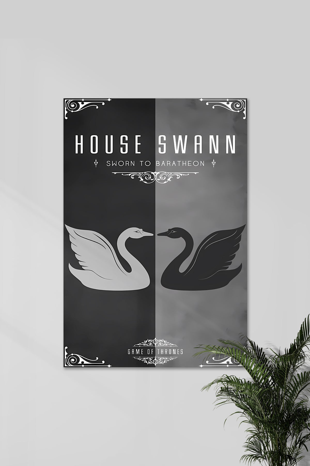 House Swann x Game of Thrones | GOT#02 | Series Poster - A4