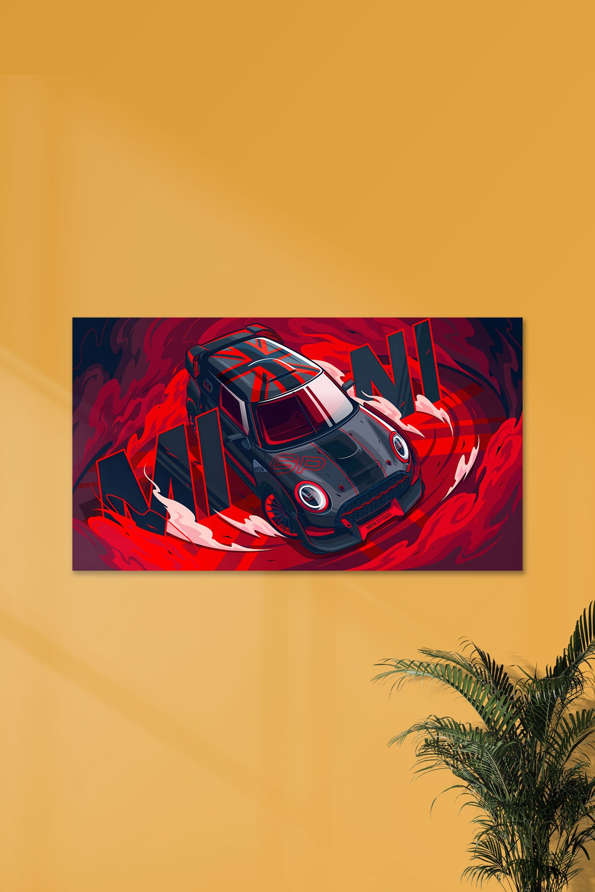 MINI COOPER | VECTOR STYLE CARS #01 | CAR POSTERS – Posterized