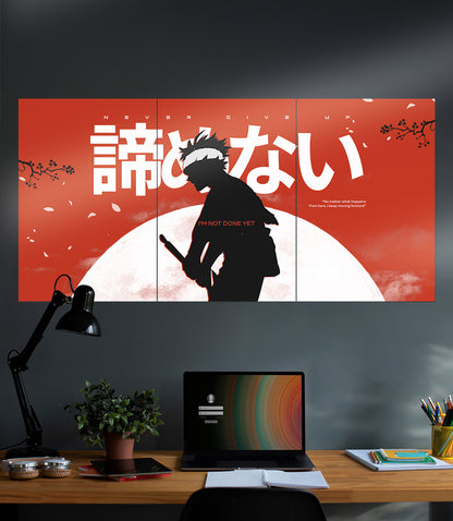 NEVER GIVE UP #01 | Motivation | 3 Piece Set