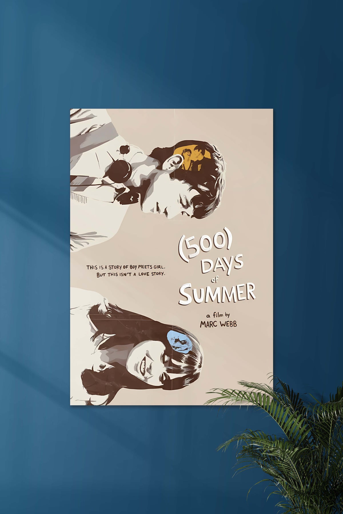 This isn't LOVE Story | 500 Days of Summer | Movie Poster - A4