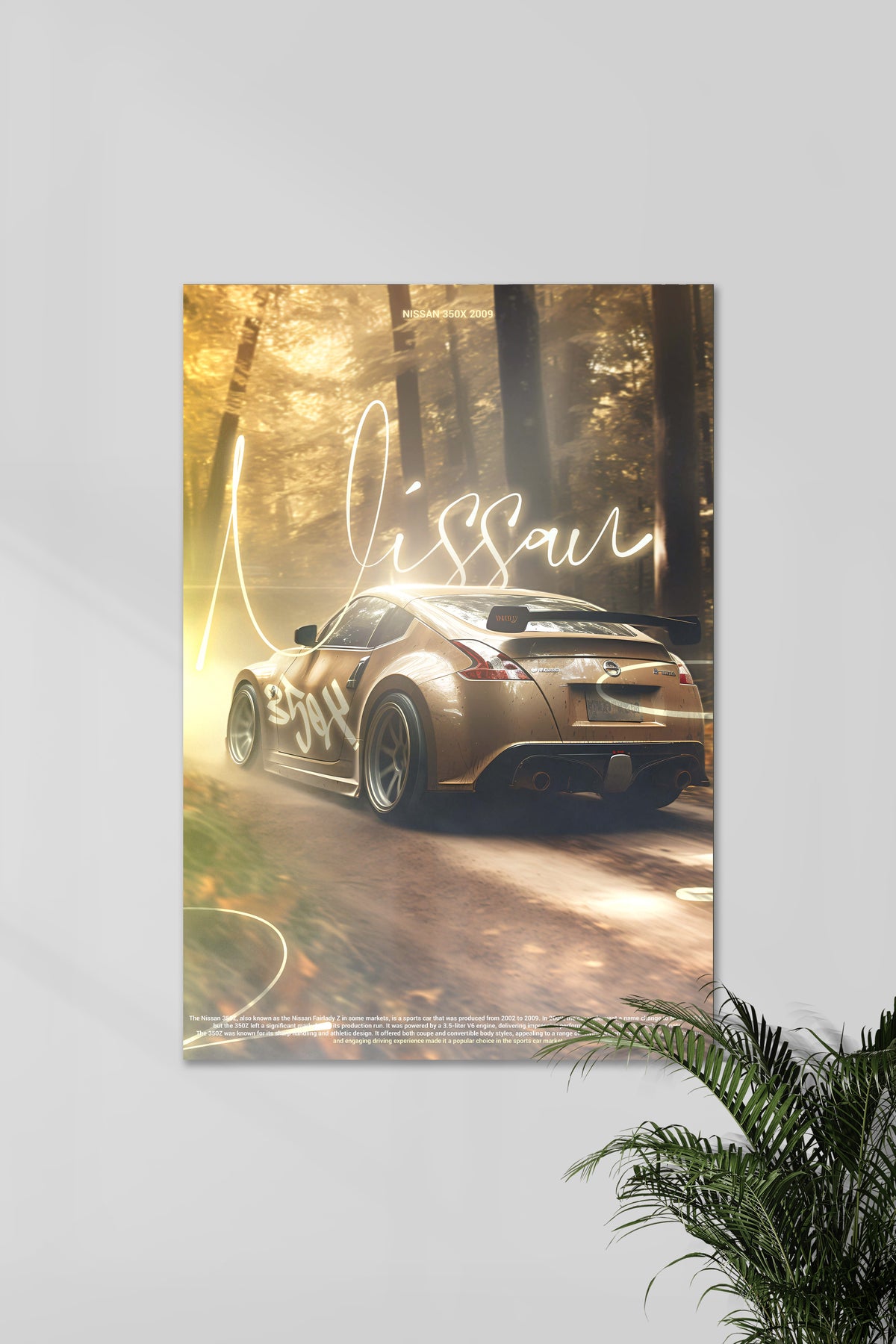 NISSAN 350X | CONCEPT CARS #05 | CAR POSTERS - A4