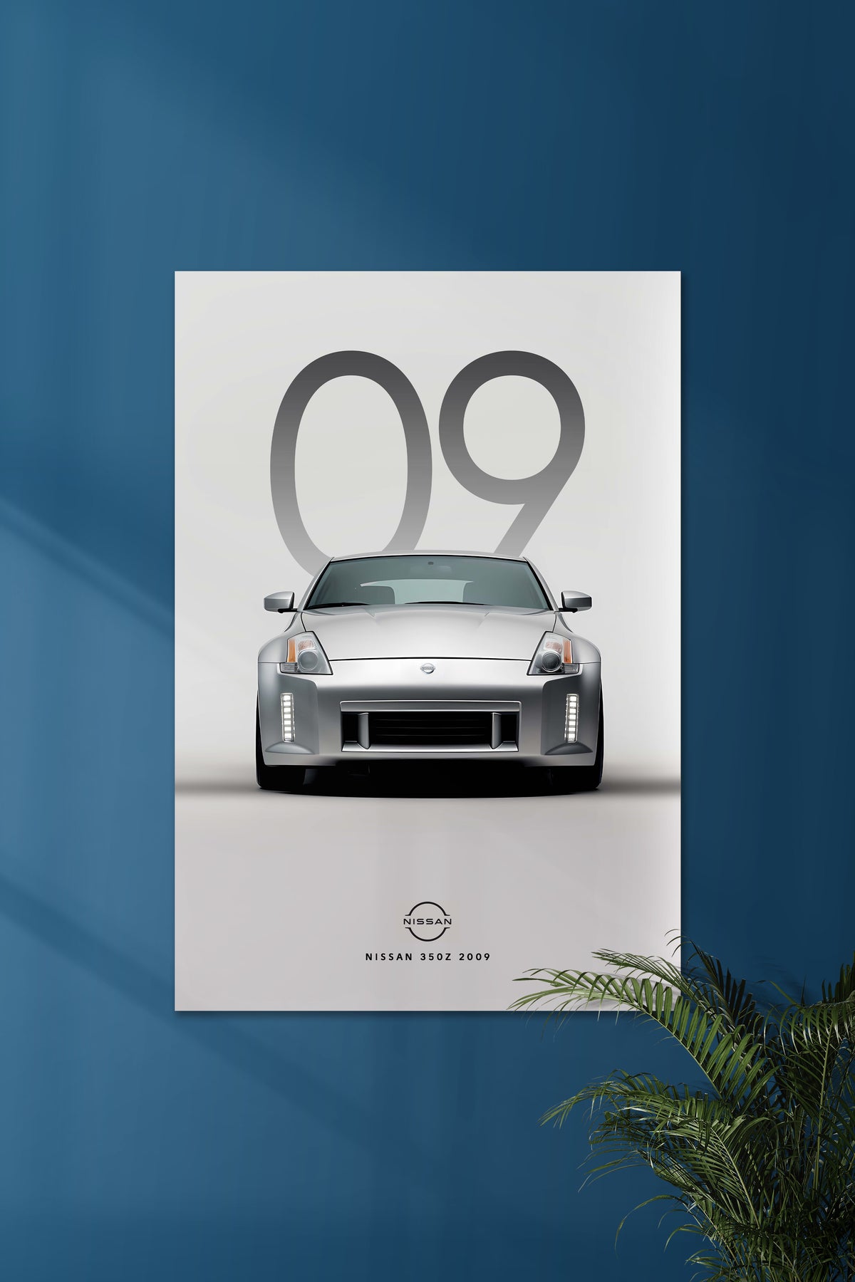 Nissan 350Z | SOLID CARS #00 | CAR POSTERS - A4