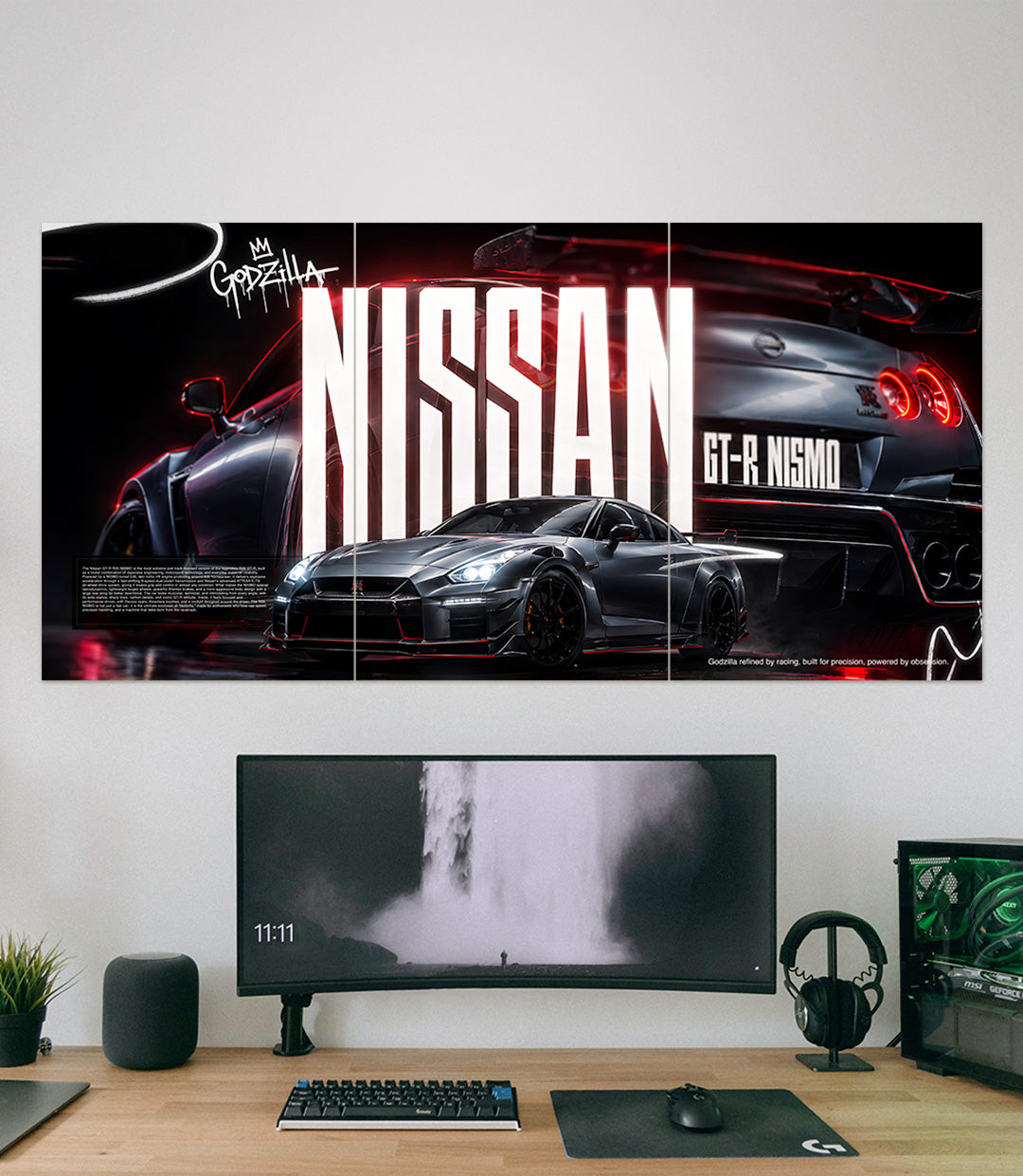 Nissan GTR Nismo | Godzilla Reborn | 3 Piece Set