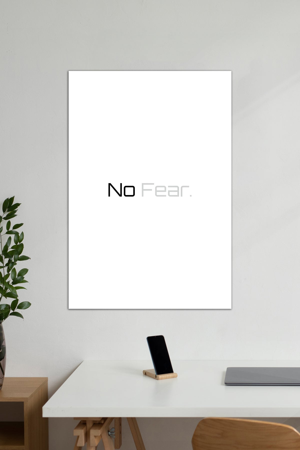 NO FEAR | Quotes | Motivational Poster - A4