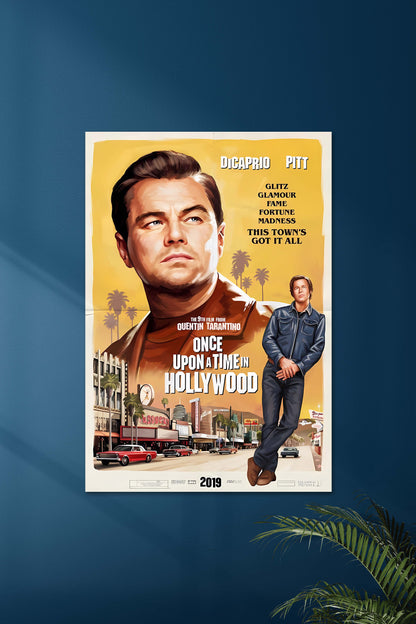 Once Upon a Time in Hollywood | Quentin Tarantino | Movie Poster