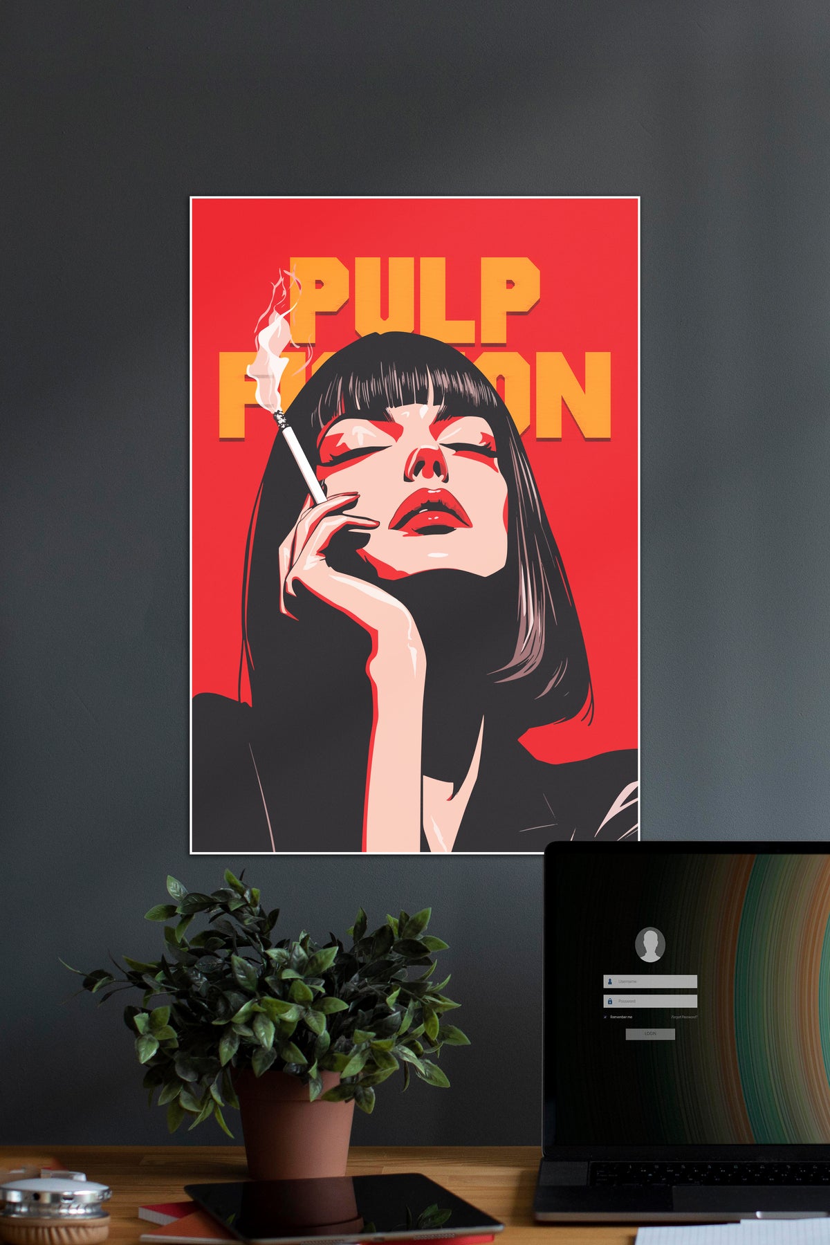 Cigarettes and Sin | A Film by Quentin Tarantino | Movie Poster - A4