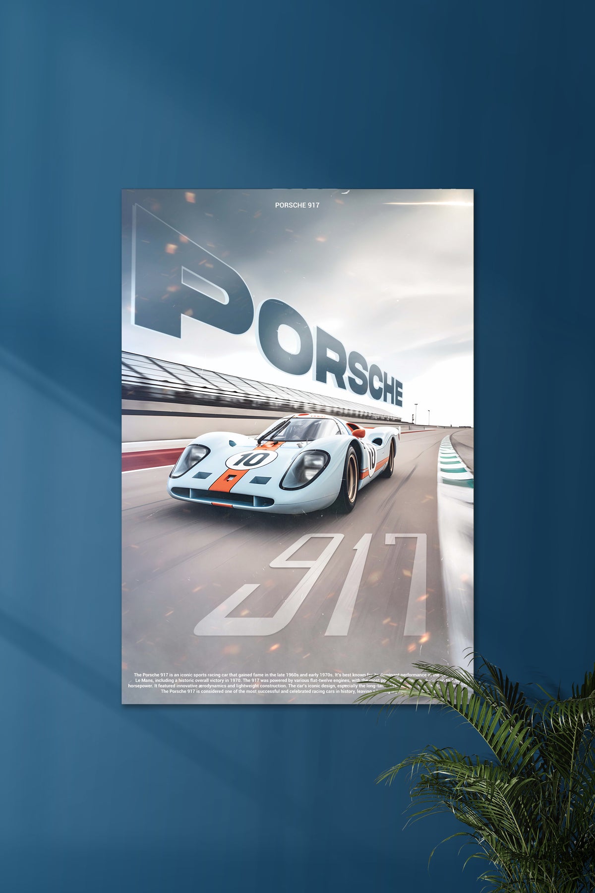 PORSCHE 917 | CONCEPT CARS #05 | CAR POSTERS - A4