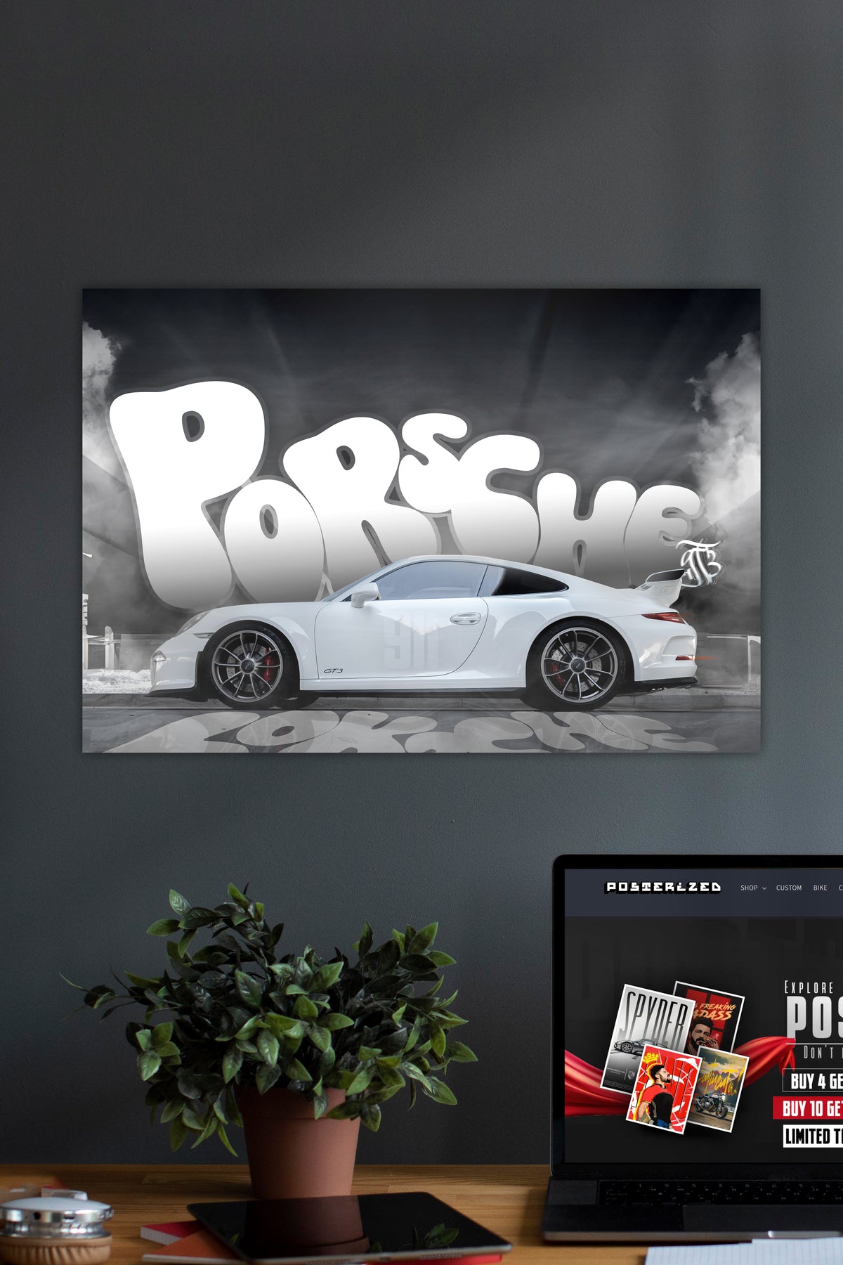 PORSCHE 911 | CONCEPT CARS #06 | CAR POSTERS - A4