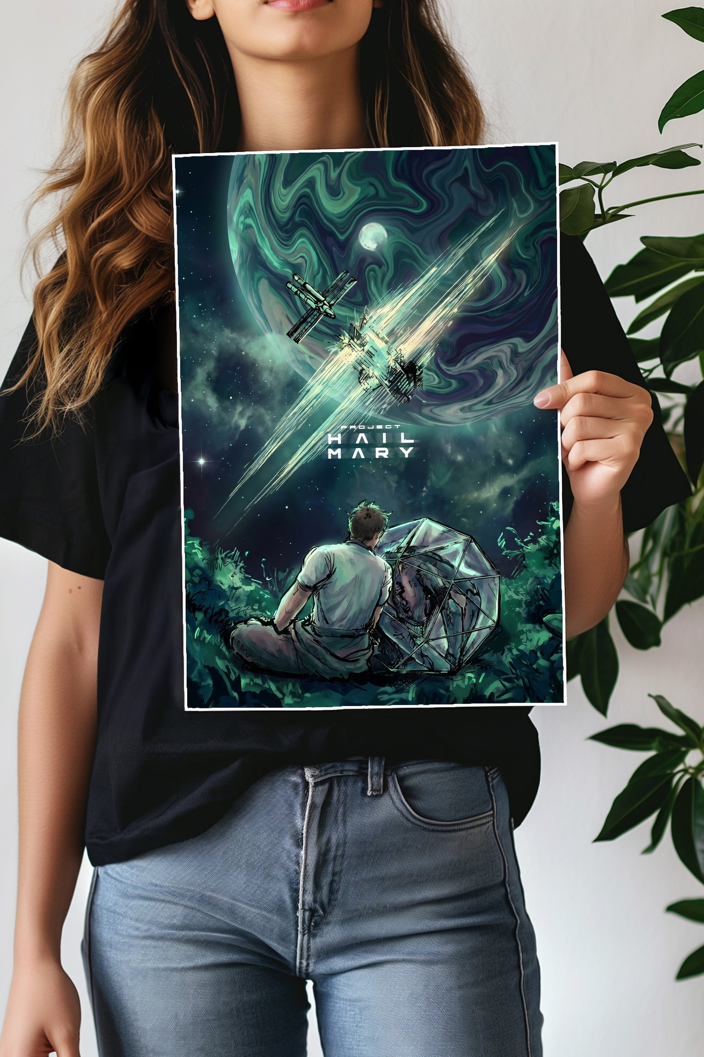 Project Hail Mary | Cosmic Artwork | Movie Poster