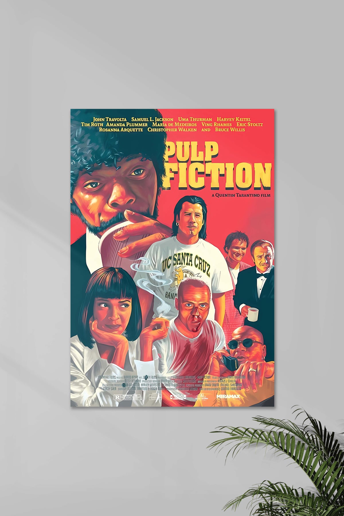Pulp Fiction #02 | Quentin Tarantino | Movie Poster – Posterized