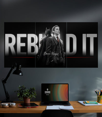 REBUILD IT BRUCE WAYNE | BATMAN | DC | 3 Piece Set