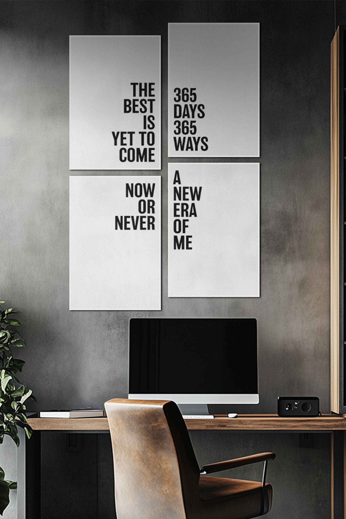 Motivational Quotes 4 pcs Set #02 | Motivational Quotes Combo - A4
