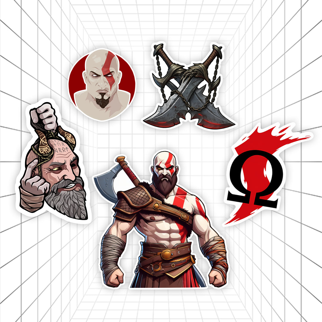God of War #01 | Stickerized | 5 Stickers