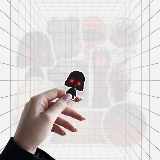 Red & Black Hawkins Universe | Stranger Things #01 | Stickerized | 10 Stickers