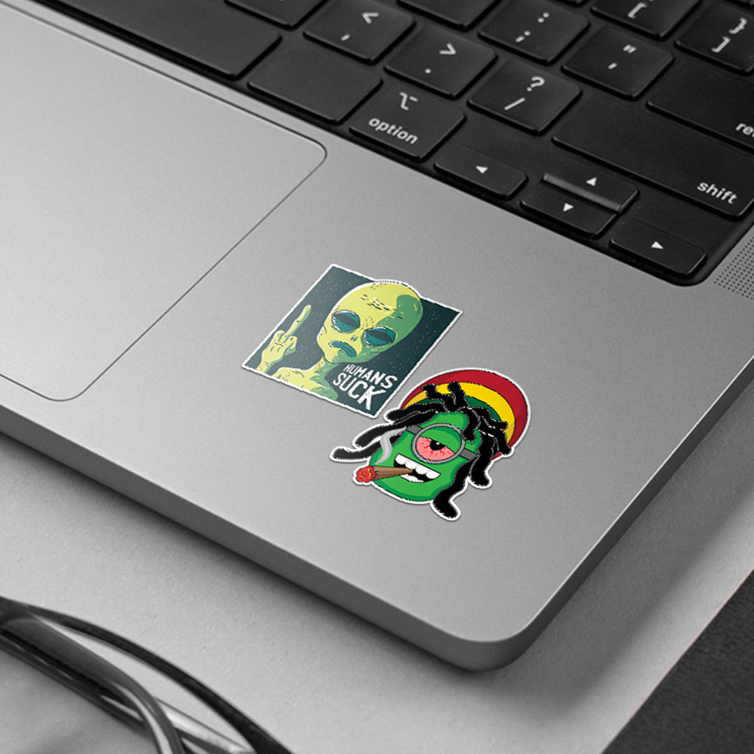 Trippy Aesthetic Stickers #01 | Stickerized | 5 Stickers