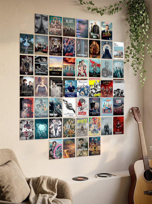 50 Epic TV Series Collage Set