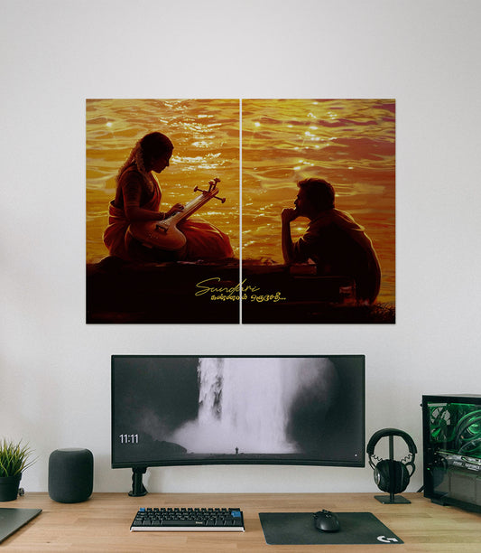 Sundari Kannaal Oru Sethi | Movie Poster | 2 Piece Set
