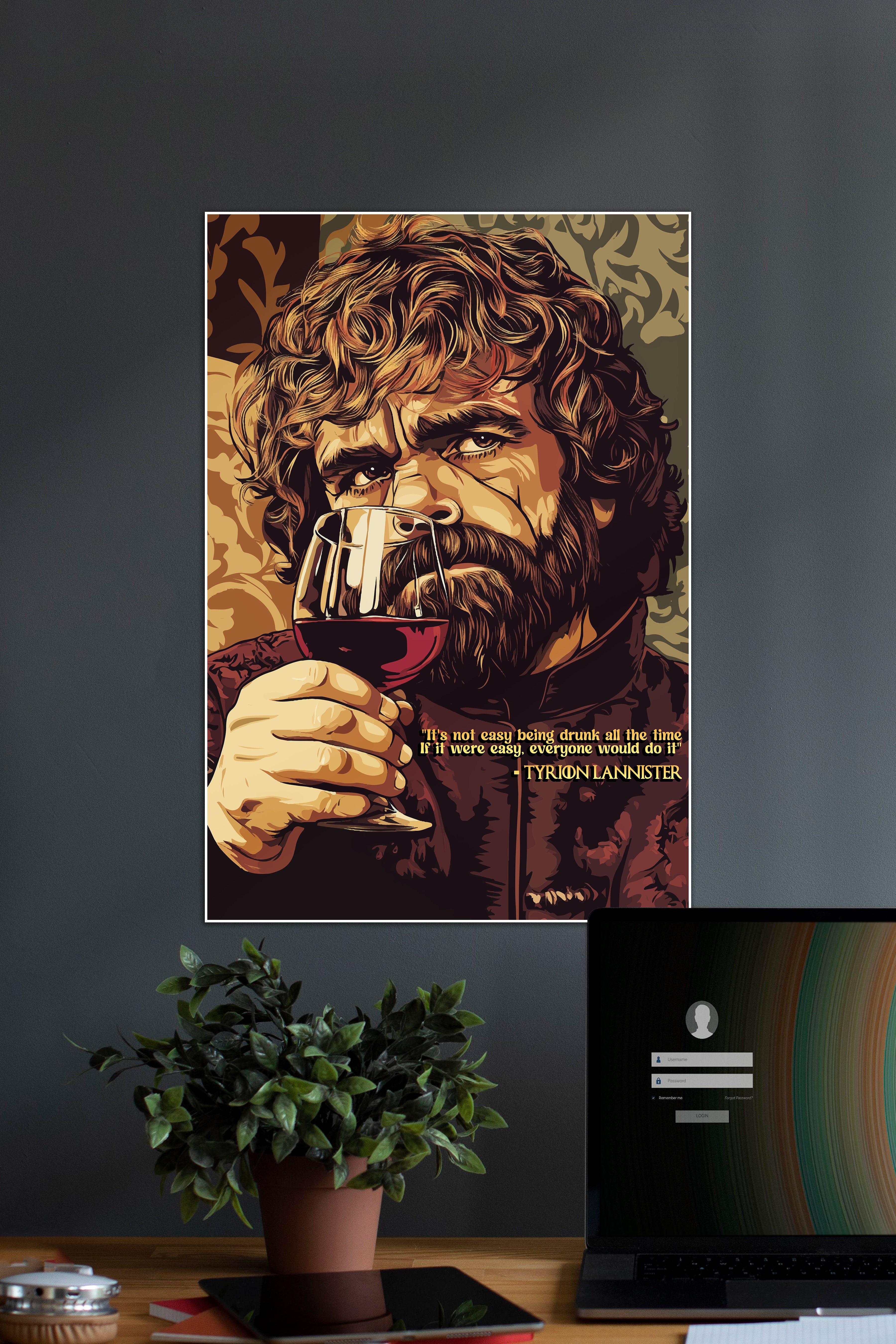 Tyrion Lannister #01 | GOT| Series Poster | Posterized.in