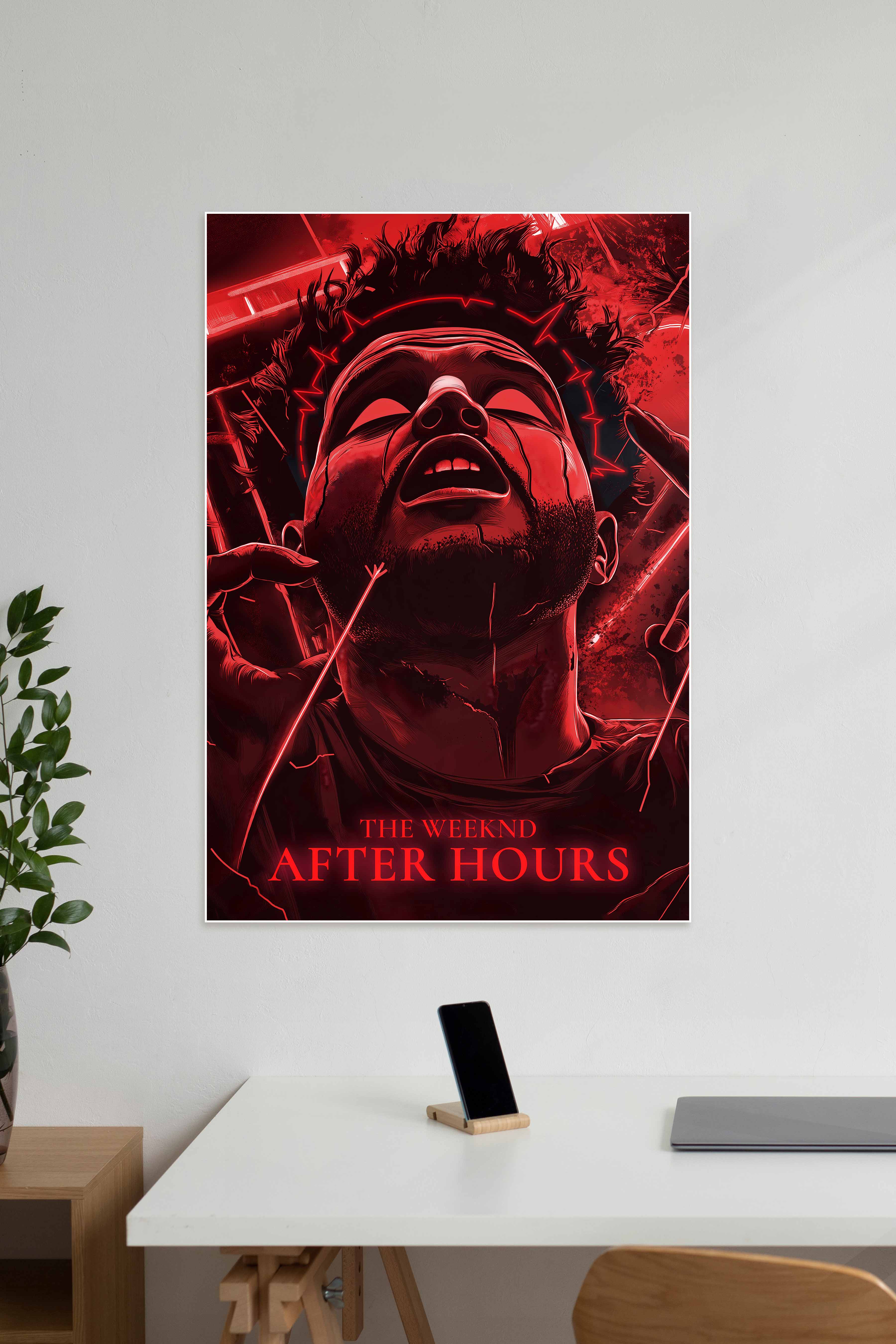 The Weekend | After Hours | Music Artist Poster – Posterized