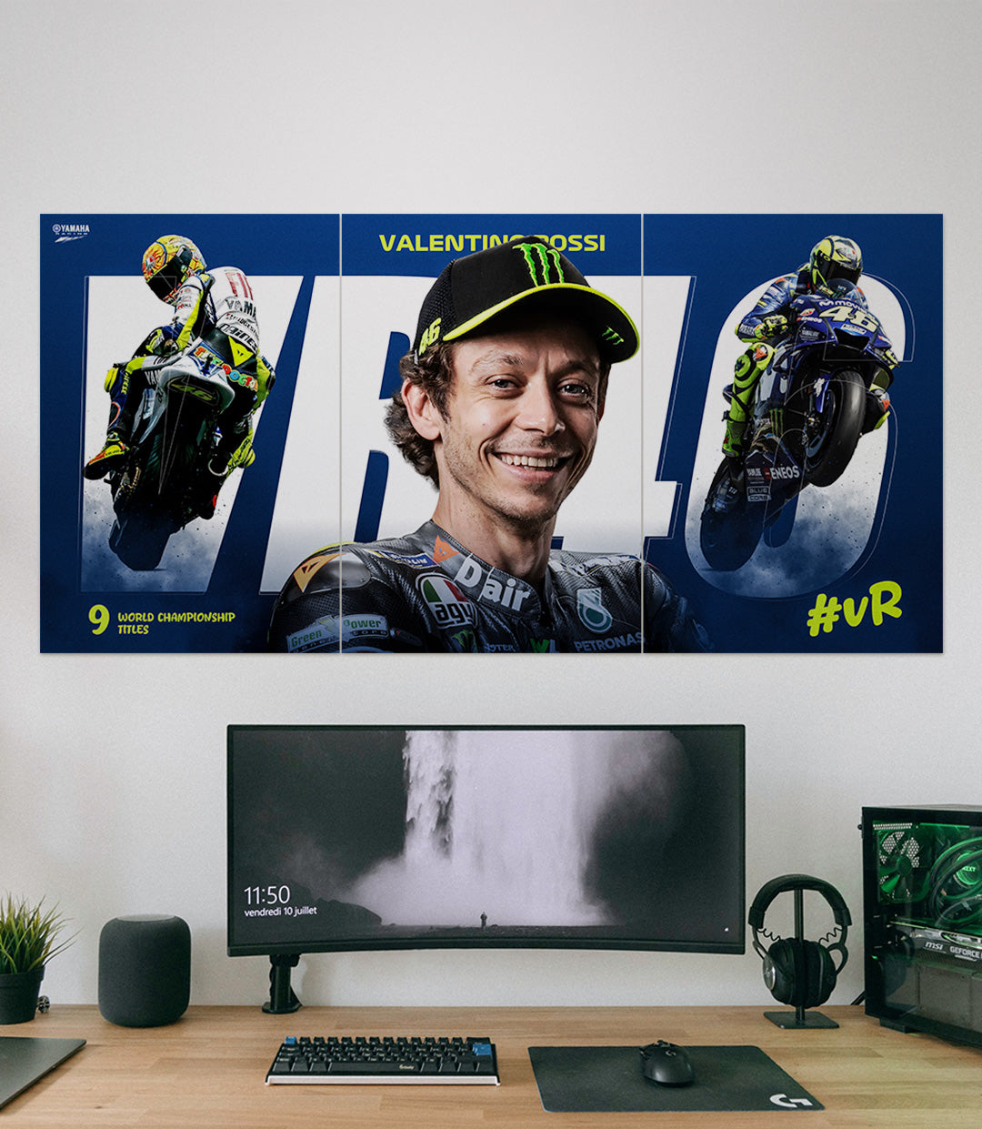 Valentino Rossi #46 | MotoGP | 3 Piece Set - A4