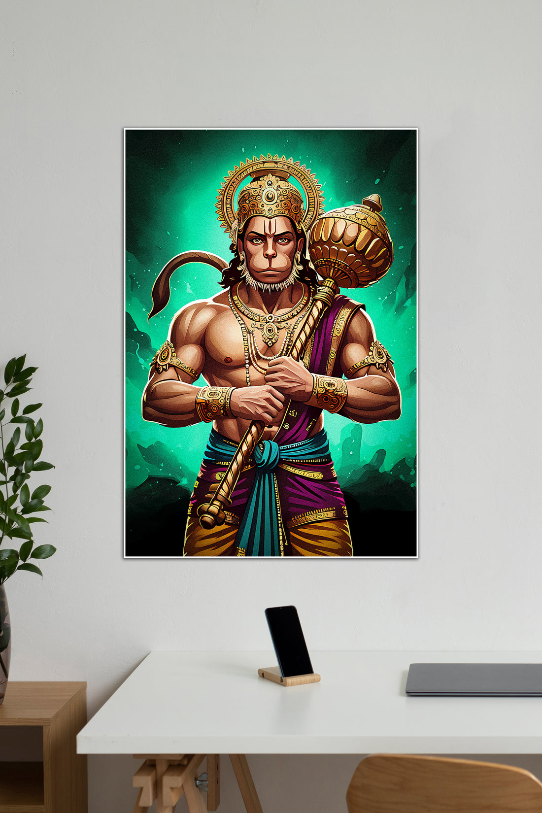 Sankat Mochan | Lord Hanuman #01 | Devotional Poster – Posterized