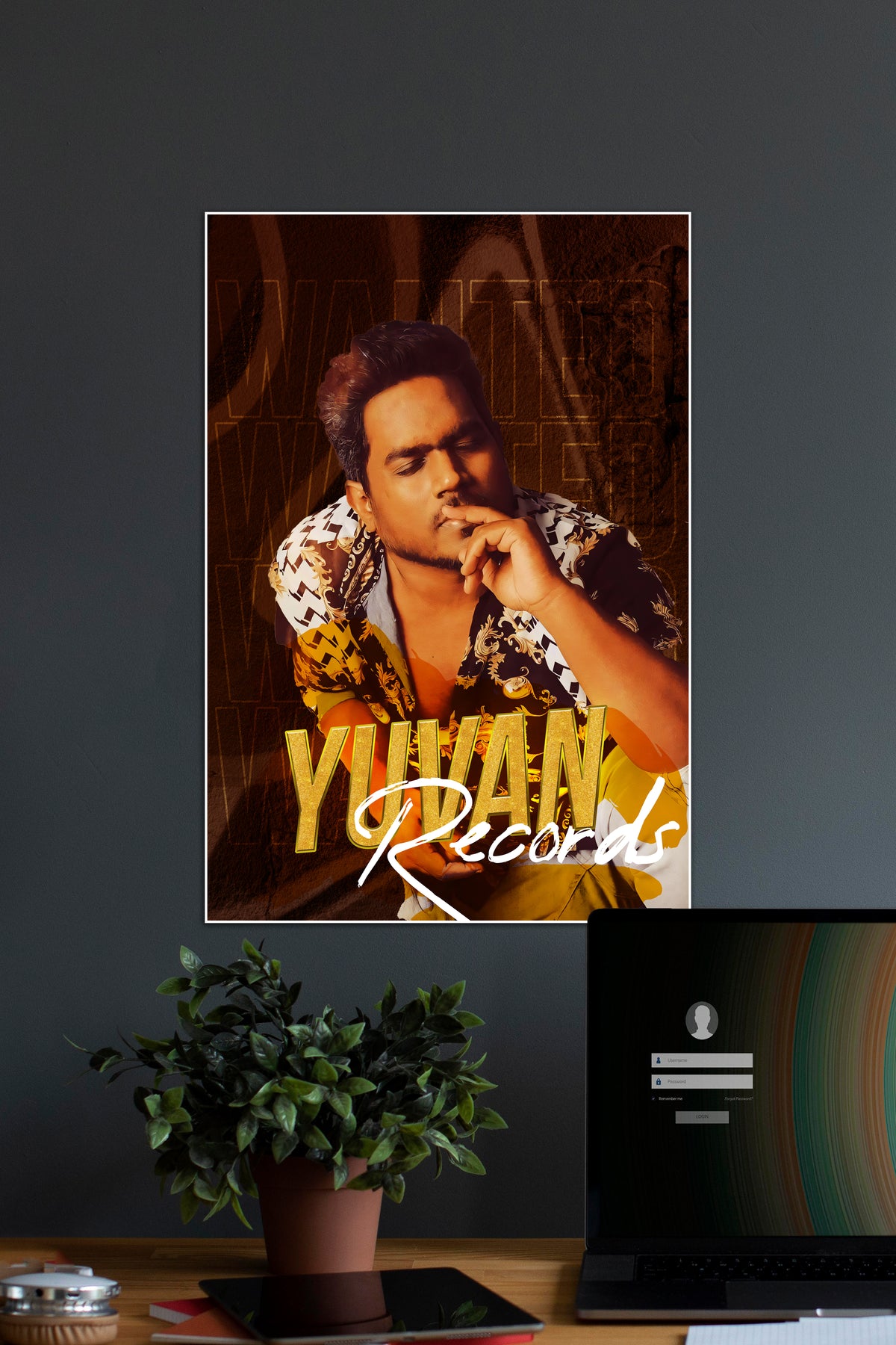 Yuvan Records | Yuvan Shankar Raja | Music Artist Poster - A4