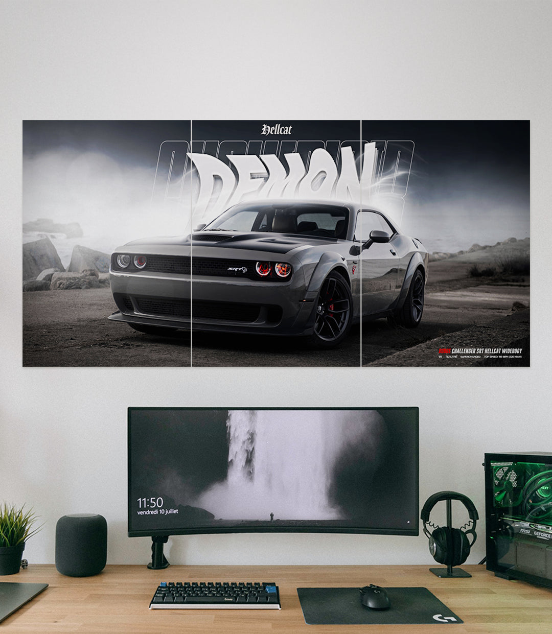 HELLCAT DODGE CHARGER SRT  | Car Set | 3 Piece Set