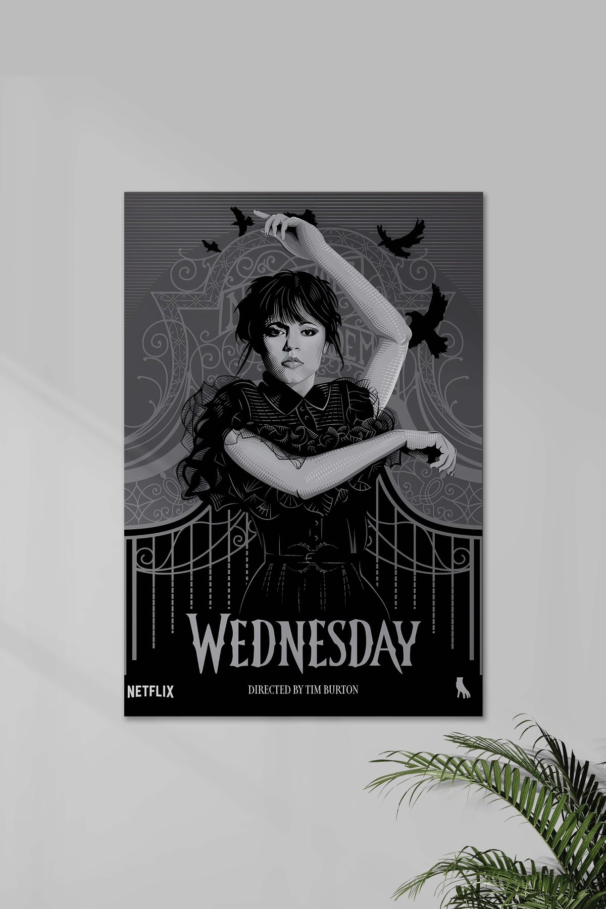 Wednesday | WEDNESDAY #02 | Netflix | Series Poster - A4