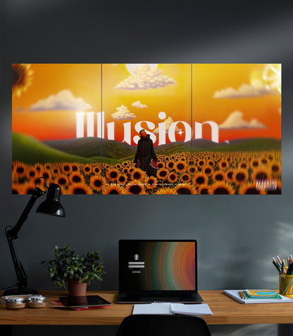 Cruel Illusion | Aesthetic | Motivation | 3 Piece Set