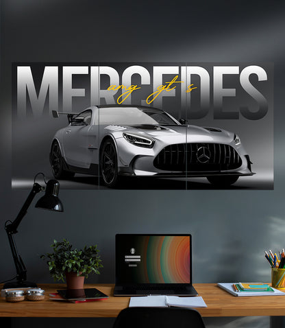 MERCEDES AMG GT S #01 | CAR SET | 3 Piece Set