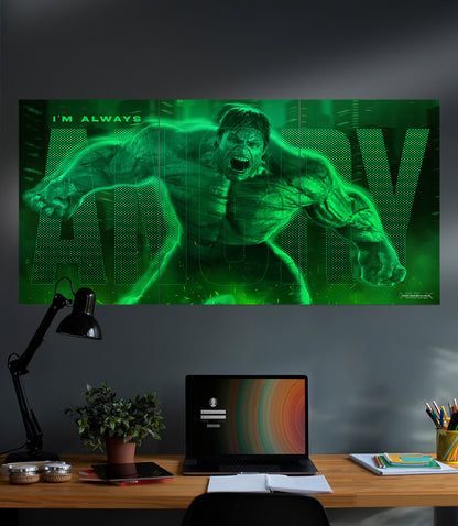 ALWAYS ANGRY | The Incredible Hulk | MCU | 3 Piece Set