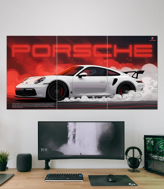 Porsche 911 GT3 RS  #03 | CAR SET | 3 Piece Set