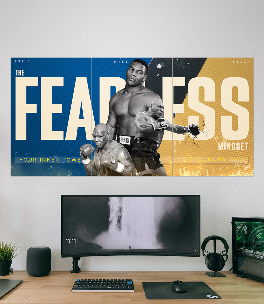 FEARLESS MINDSET | Iron Myke Tyson | 3 Piece Set - A4
