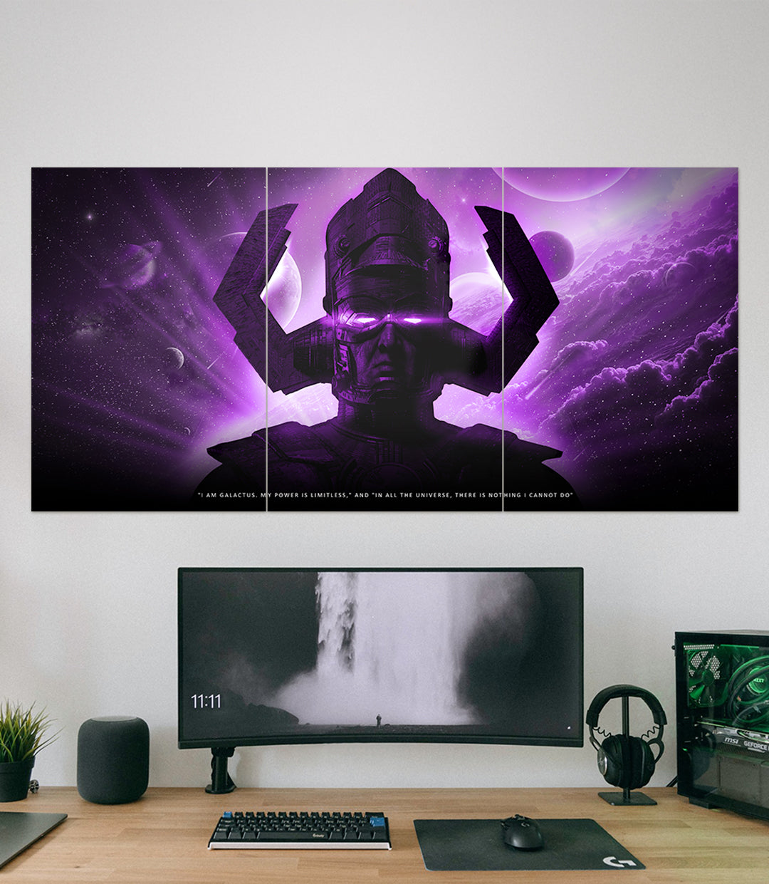 The Devourer of Worlds | Galactus | MCU | 3 Piece Set