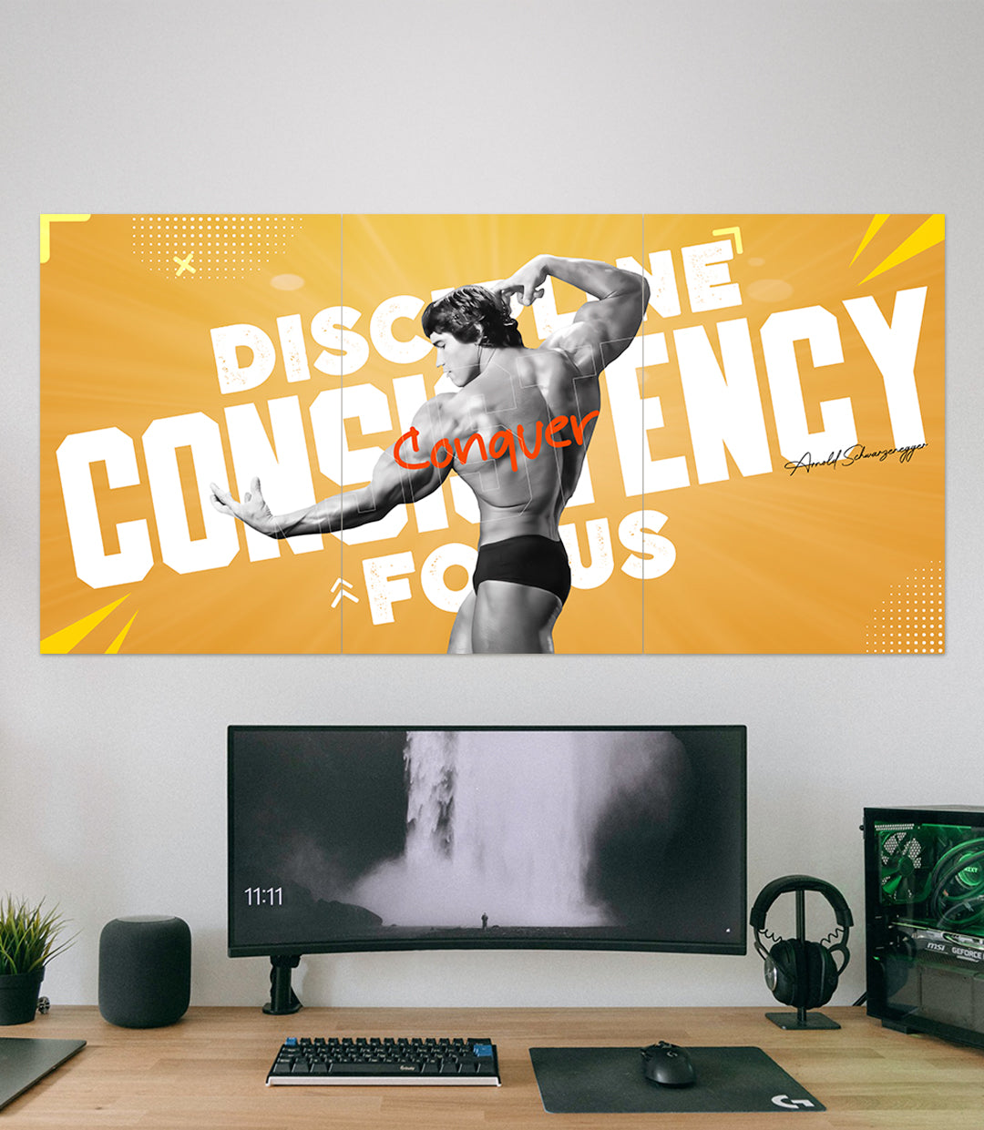 Consistency | ARNOLD SCHWARZENEGGER | 3 Piece Set - A4