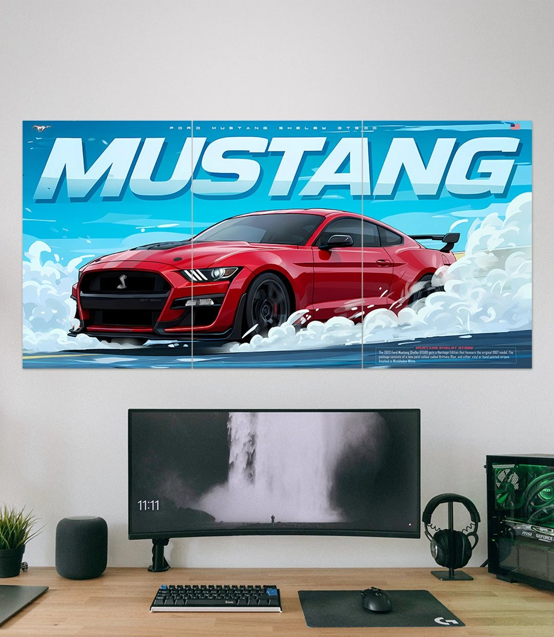 FORD MUSTANG SHELBY GT500 | Car Set | 3 Piece Set - A4